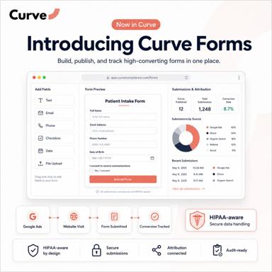 Introducing Curve Forms: HIPAA-Aware Intake With Real Attribution